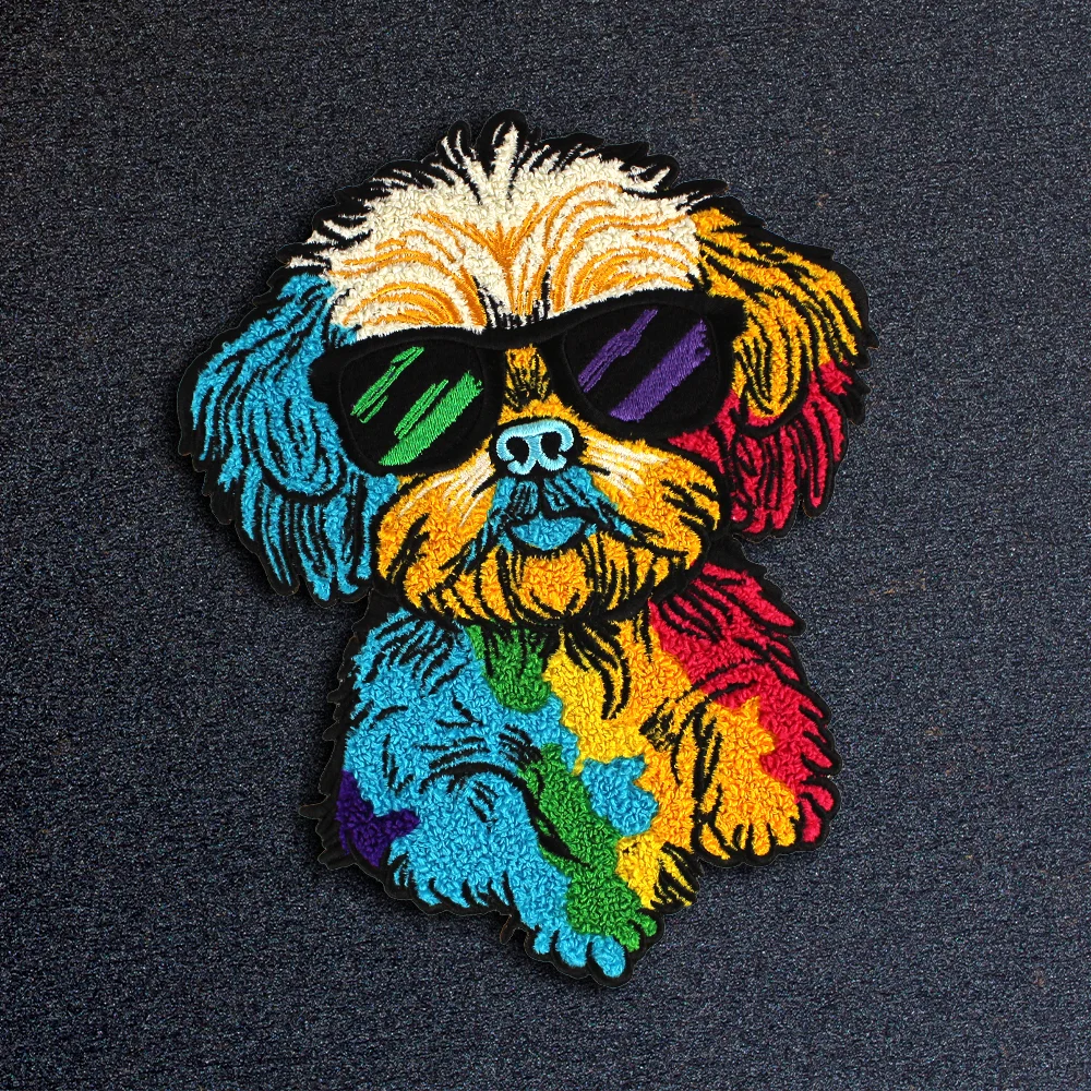 Chenille_colorful-dog